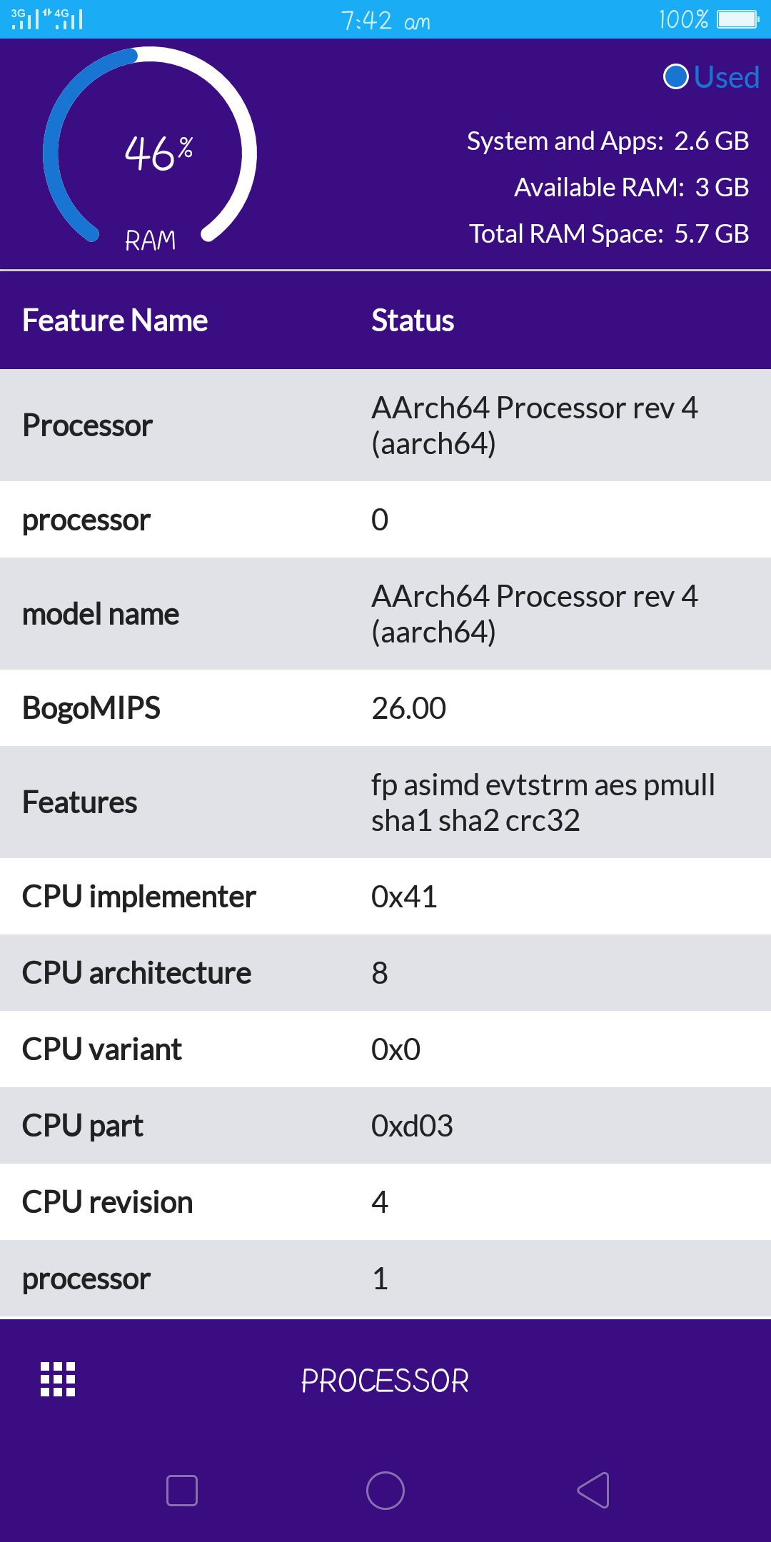 CPU Max - Android Phone Info APK screenshot