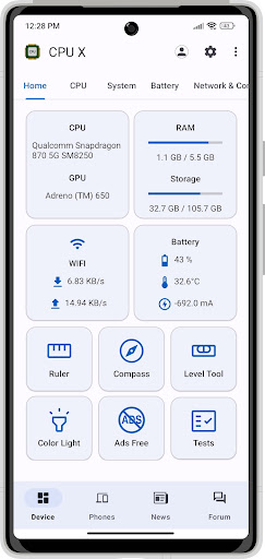 CPU X - Device & System info 1