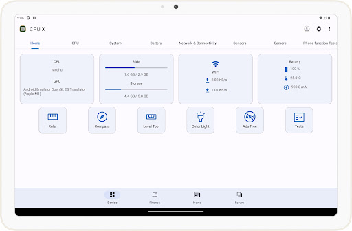 CPU X - Device & System info 7