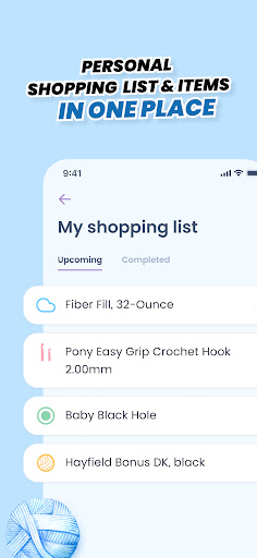 Crochet row counter & patterns APK screenshot