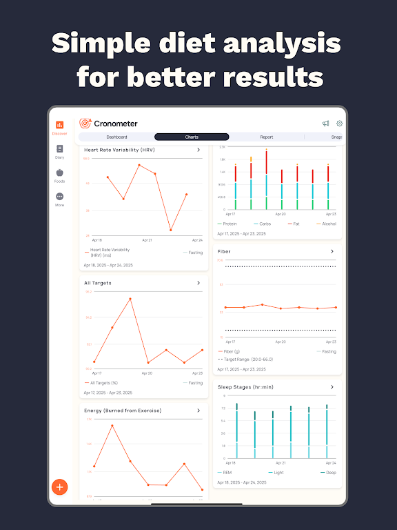 Cronometer APK screenshot