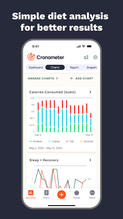 Cronometer APK screenshot