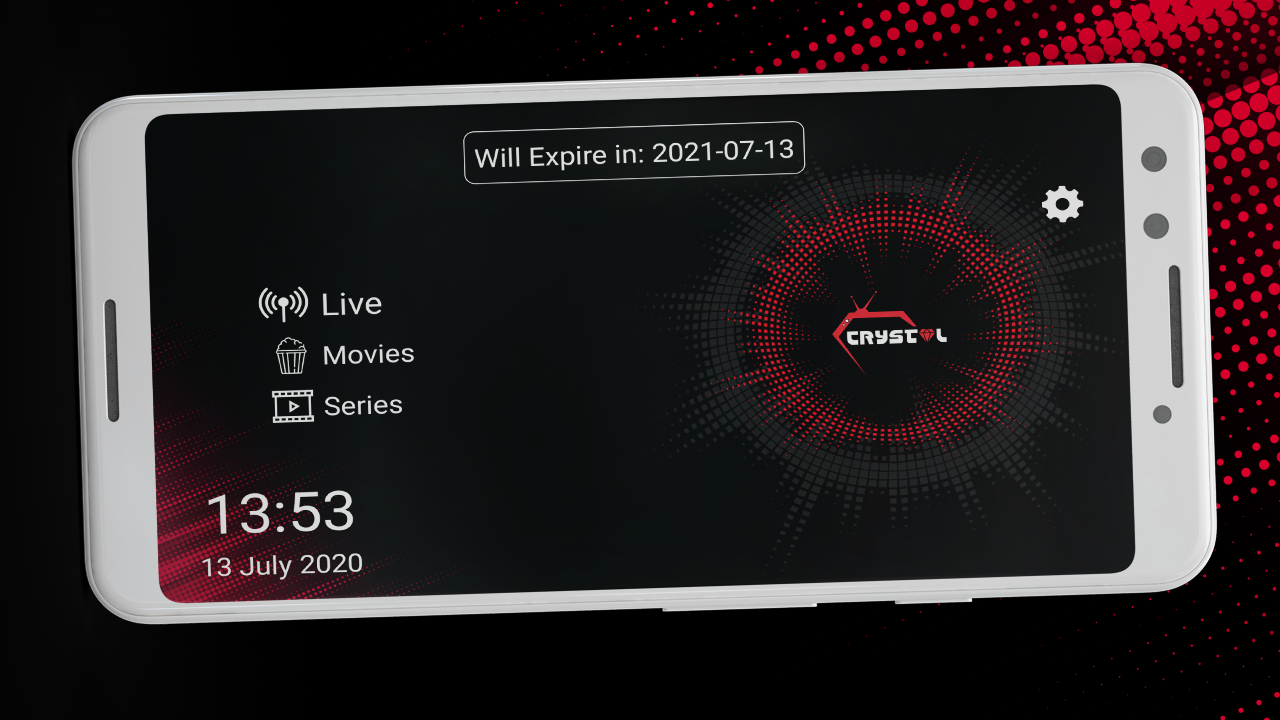 Crystal OTT - ActiveCode APK screenshot
