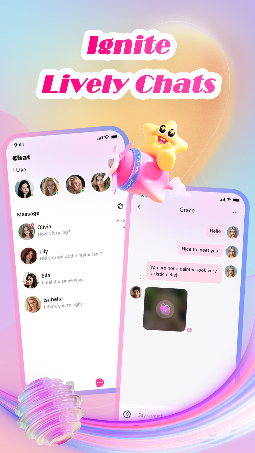 CupidGo-Swipe,Link,Chat APK screenshot