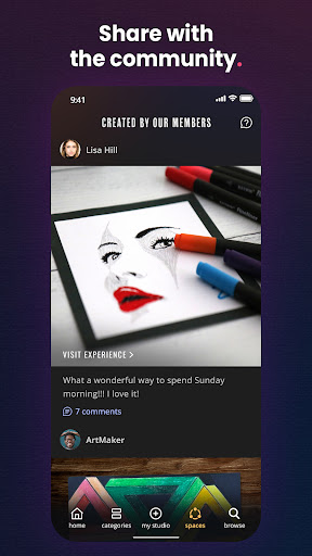 Cupixel: AR Trace & Classes APK screenshot