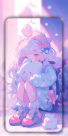Cute Girly Wallpaper APK screenshot