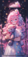 Cute Girly Wallpaper APK screenshot