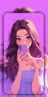 Cute Girly Wallpaper APK screenshot