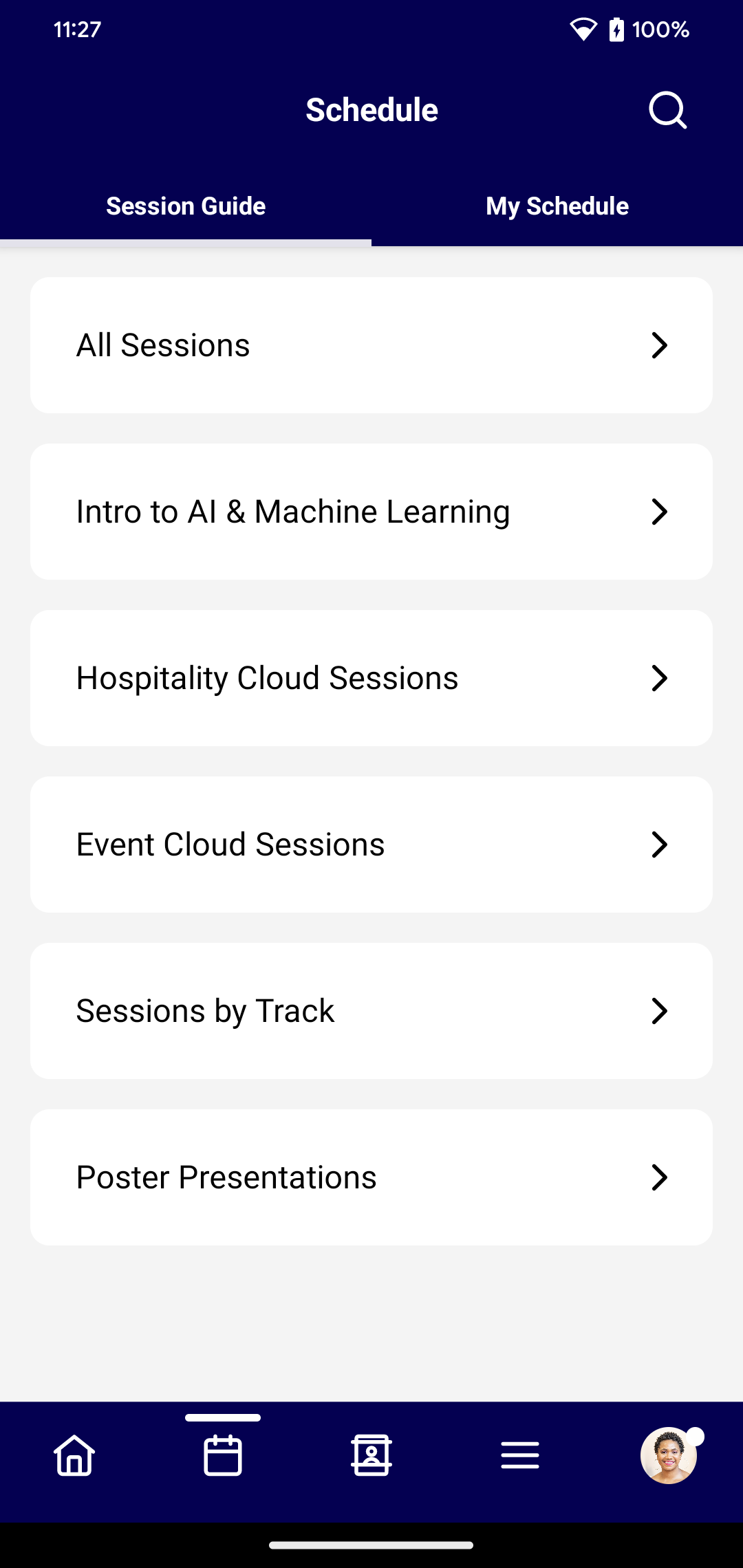 Cvent Events APK screenshot