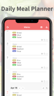 Daily Meal Planner APK screenshot