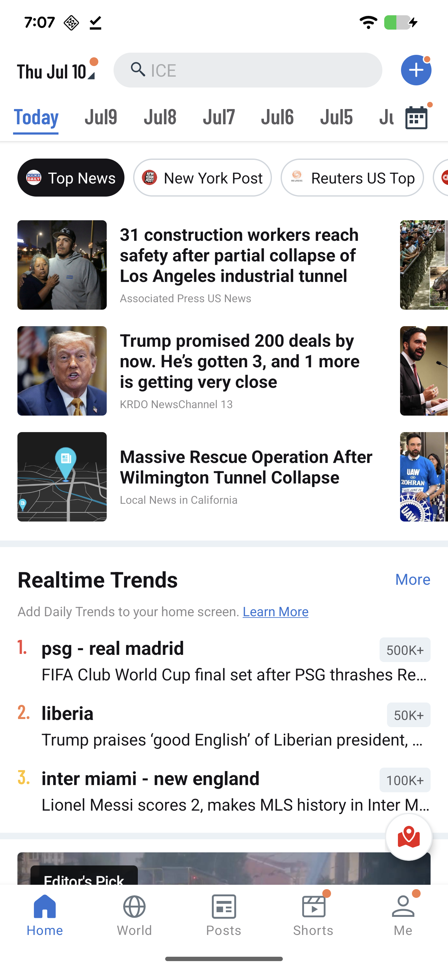 Daily News APK screenshot