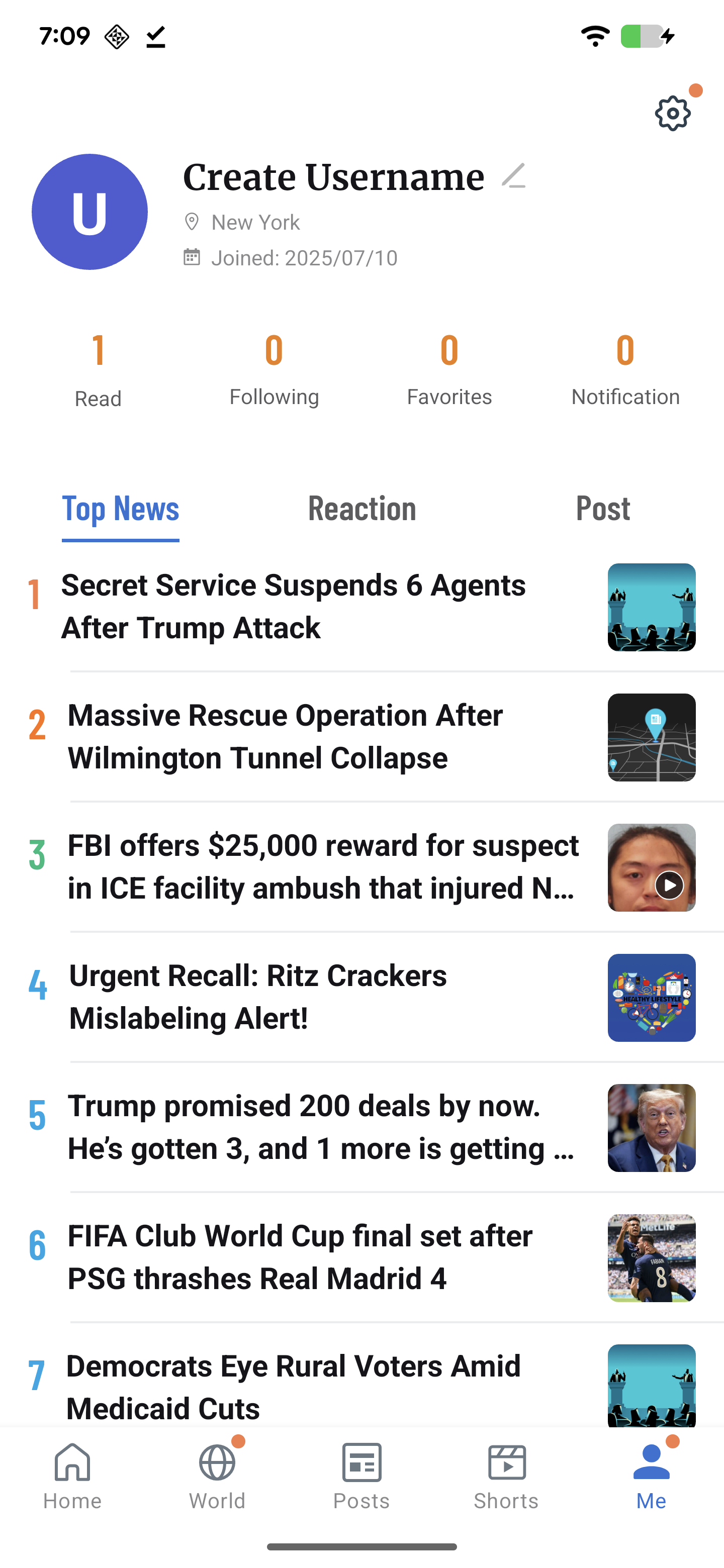 Daily News APK screenshot