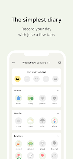 DailyBean: Simplest Journal APK screenshot