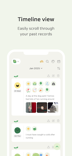 DailyBean: Simplest Journal APK screenshot