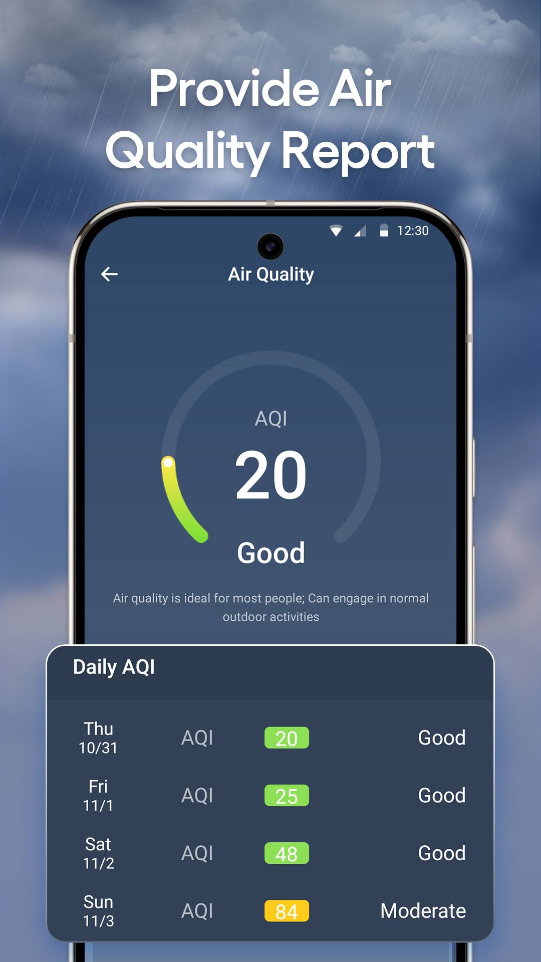 DailyWeather: Weather Forecast APK screenshot