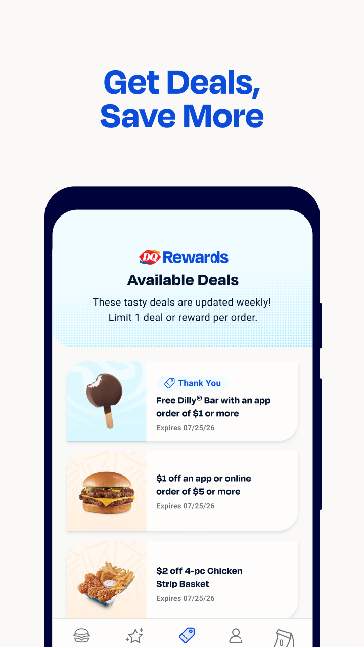 Dairy Queen® Food & Treats APK screenshot