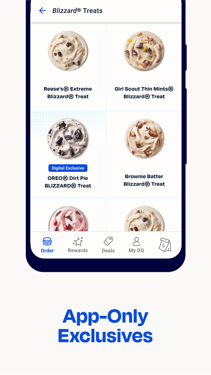 Dairy Queen® Food & Treats APK screenshot