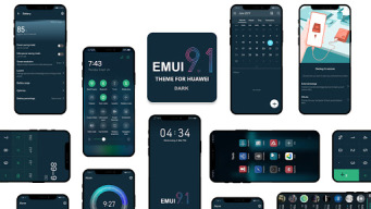 Dark Emui-9.1 Theme for Huawei APK screenshot