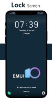 Dark Emui-9.1 Theme for Huawei APK screenshot