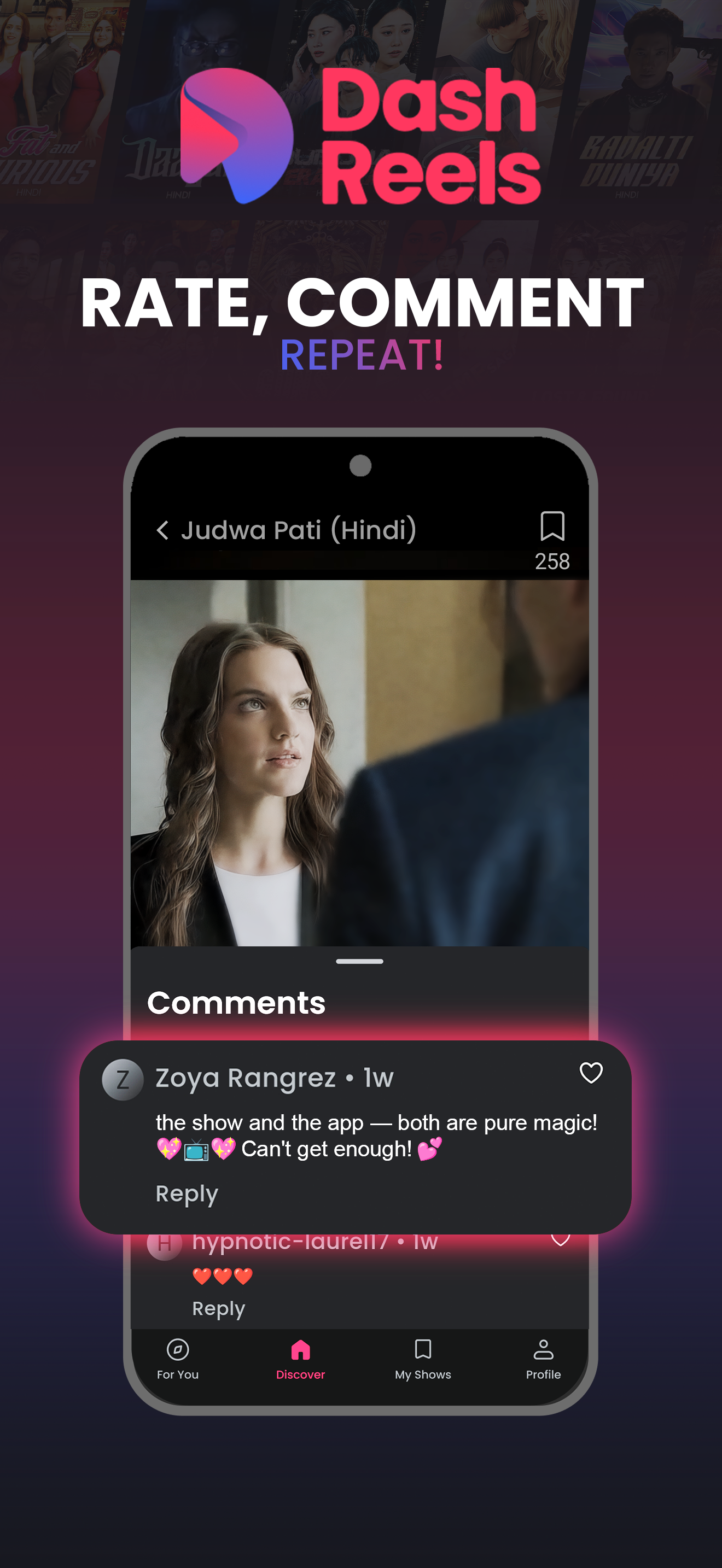 DashReels: Short Movies & TV screenshot
