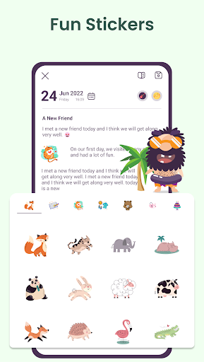 Daynote | Diary with Lock APK screenshot
