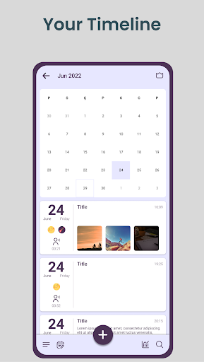 Daynote | Diary with Lock APK screenshot