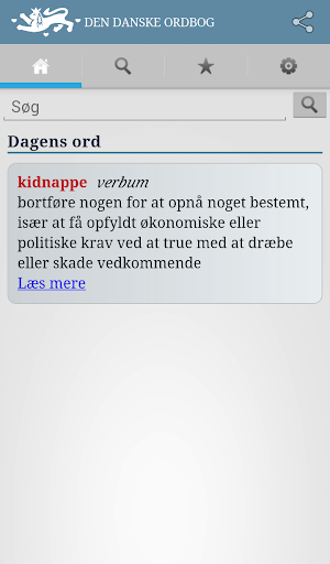 Den Danske Ordbog APK 1