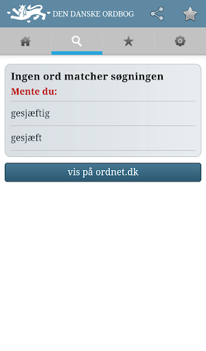 Den Danske Ordbog APK 4