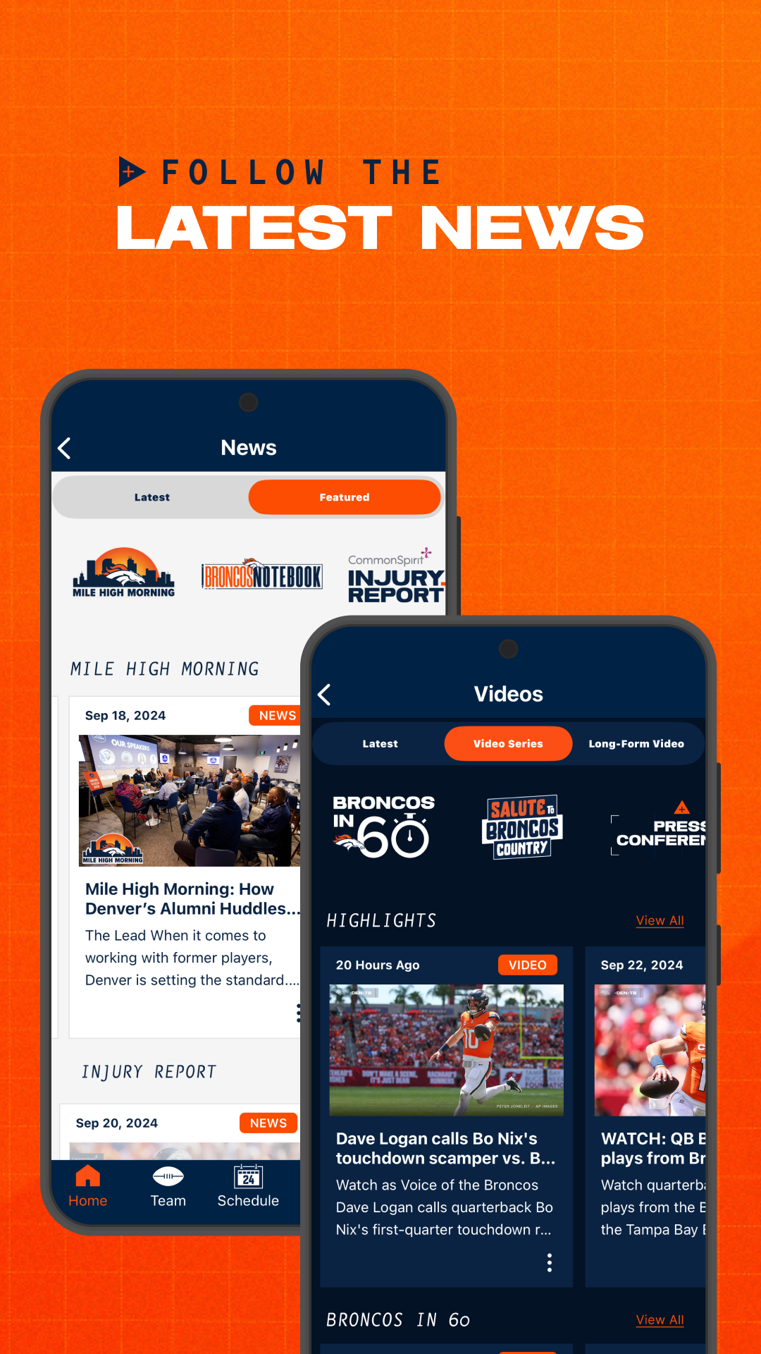 Denver Broncos APK screenshot