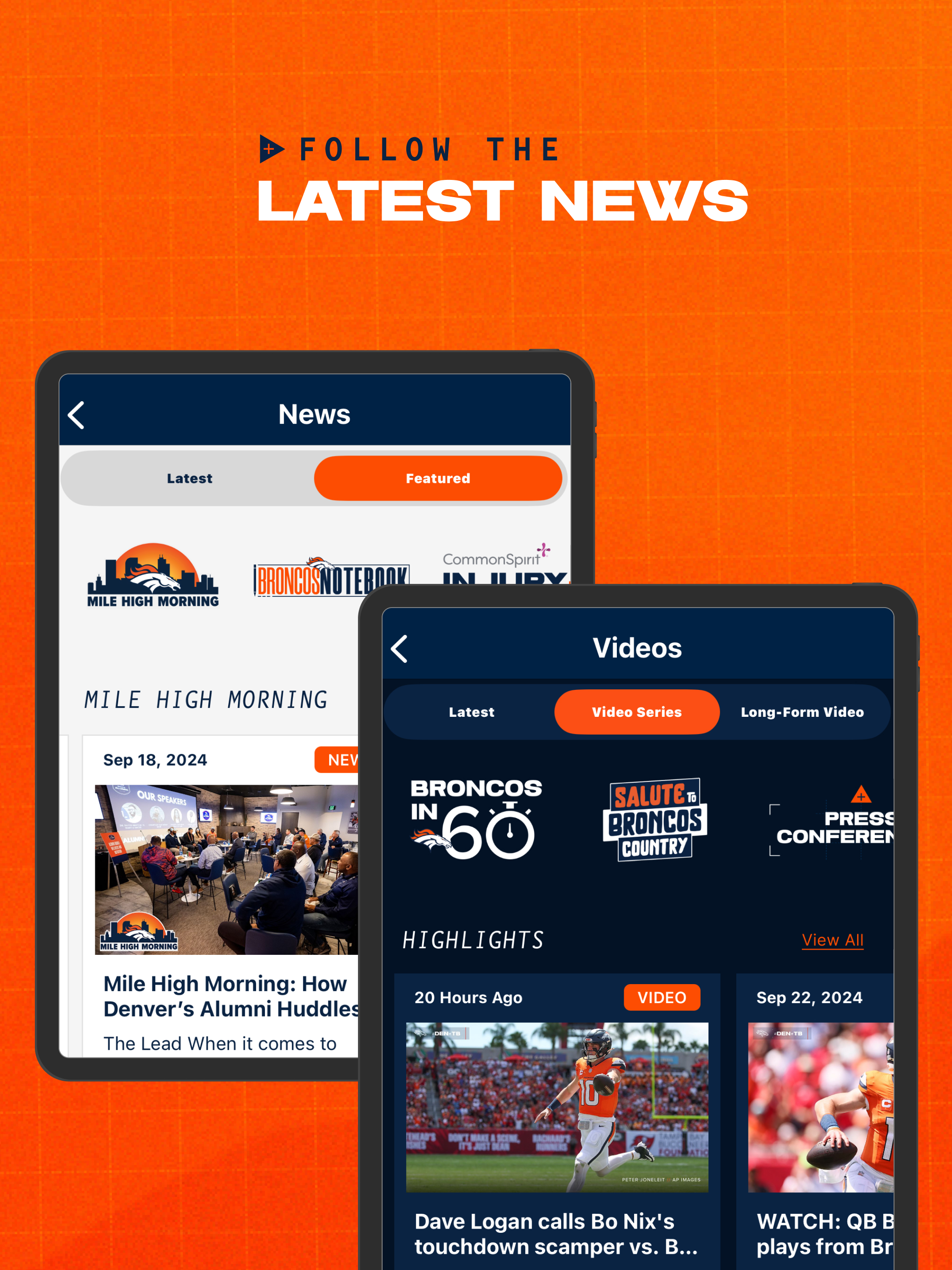 Denver Broncos APK screenshot
