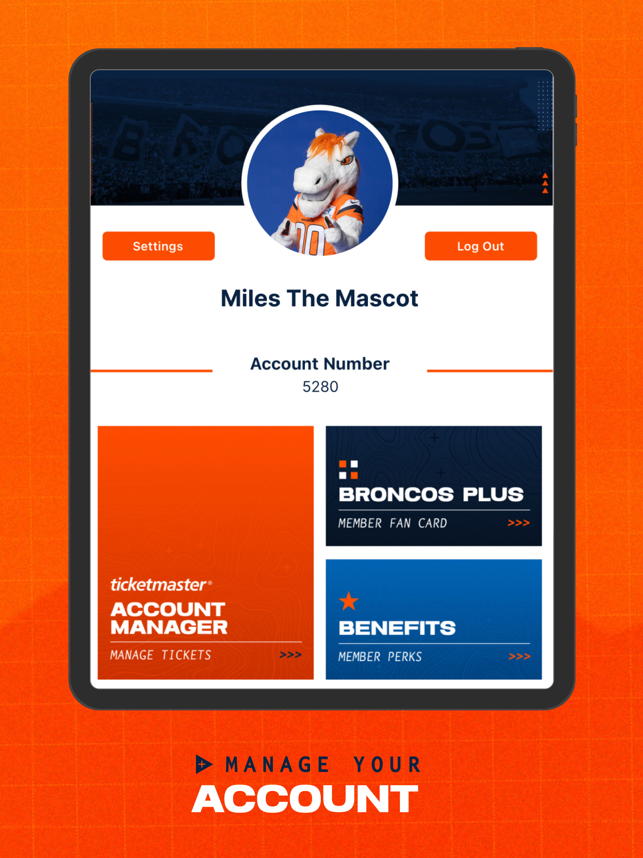 Denver Broncos APK screenshot