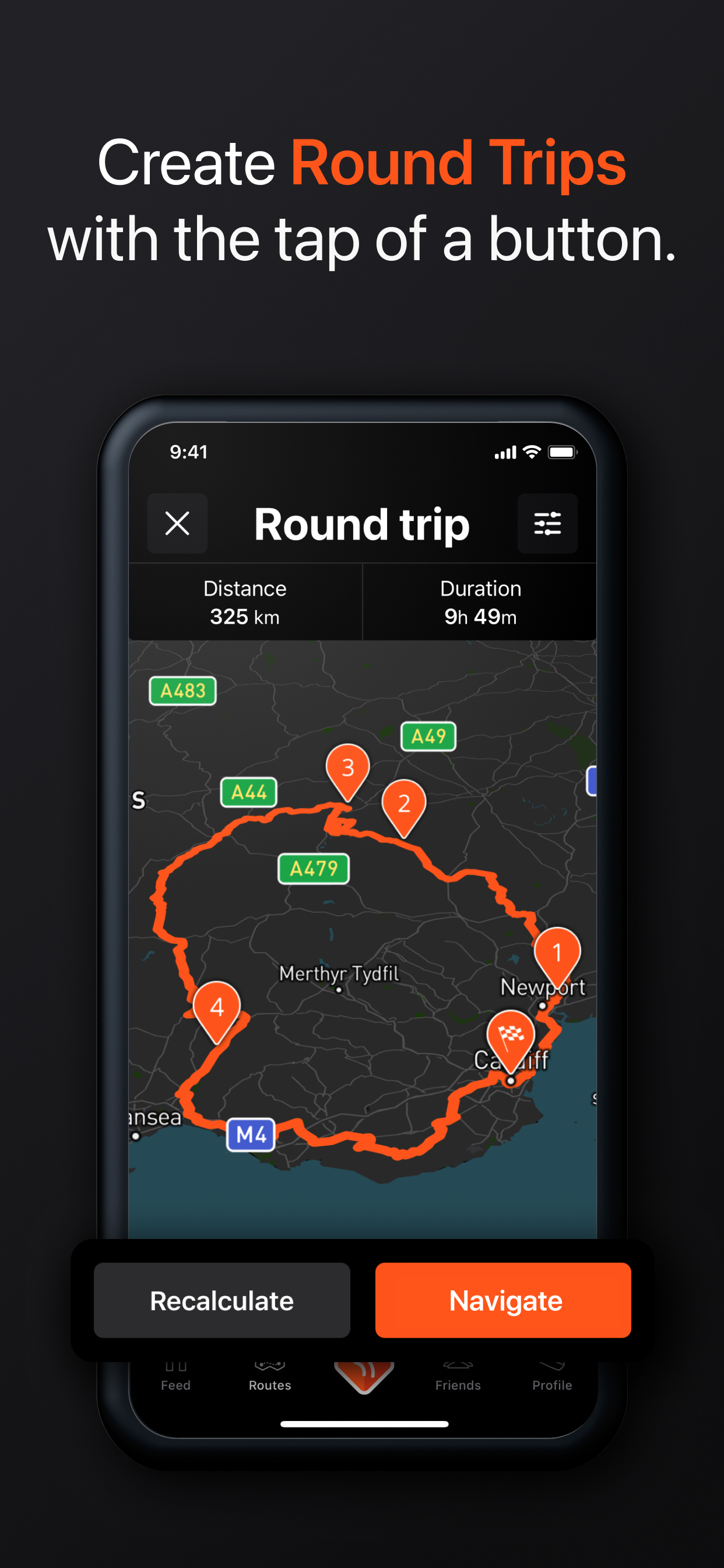 Detecht - Motorcycle App & GPS APK screenshot