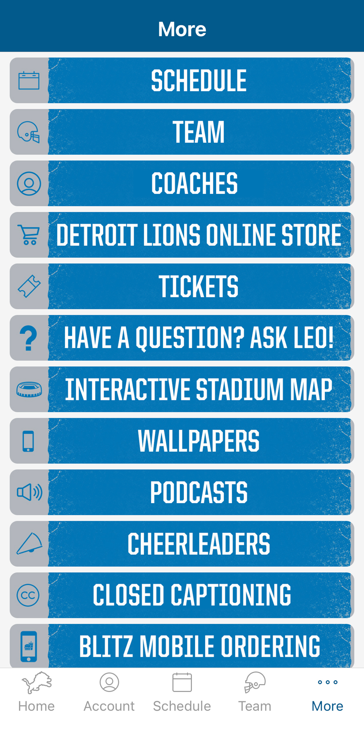 Detroit Lions Mobile APK screenshot