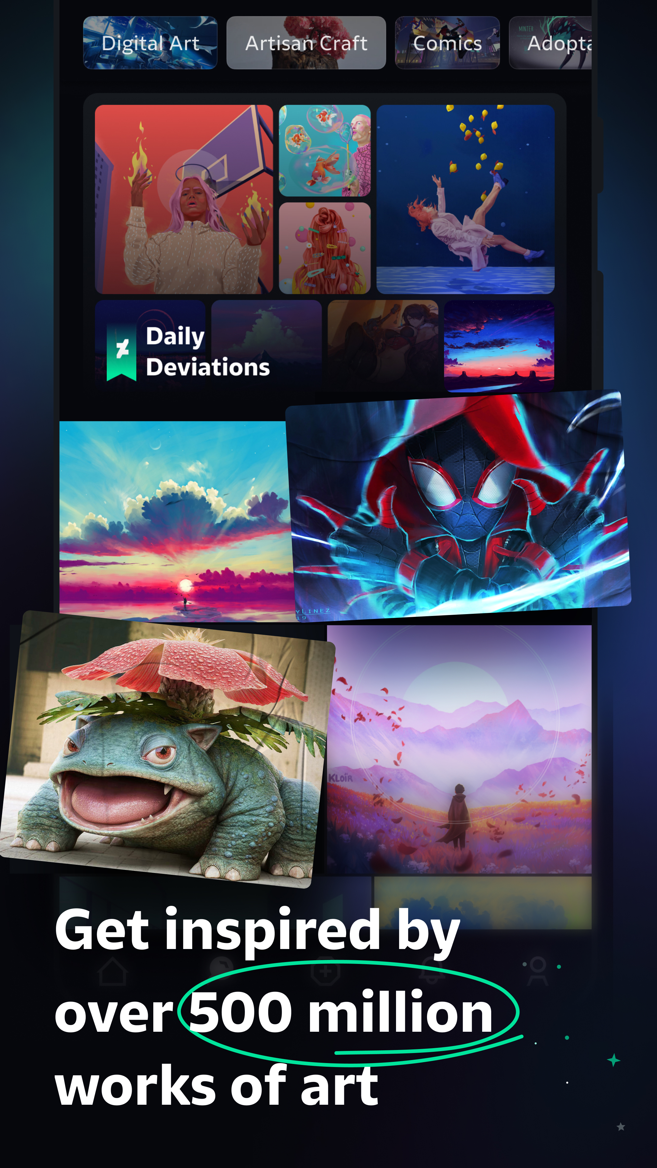 DeviantArt APK screenshot