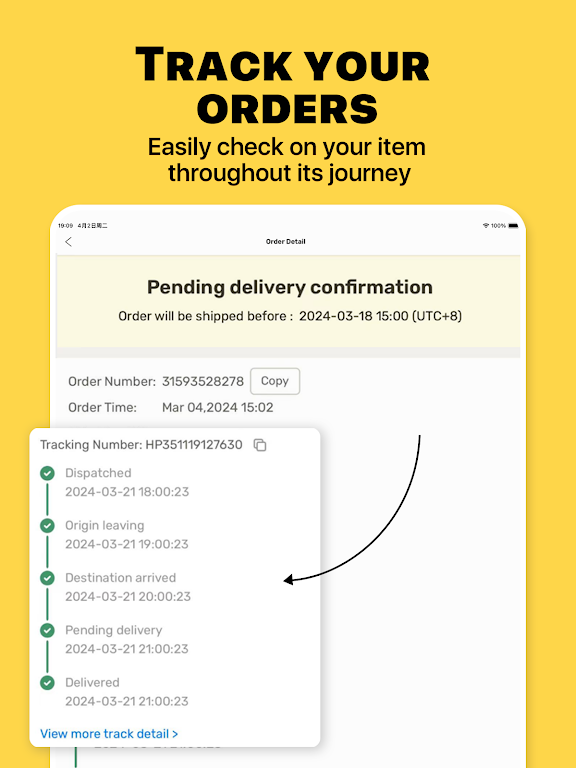 DHgate APK screenshot
