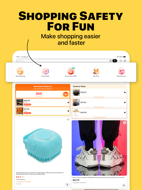 DHgate APK screenshot