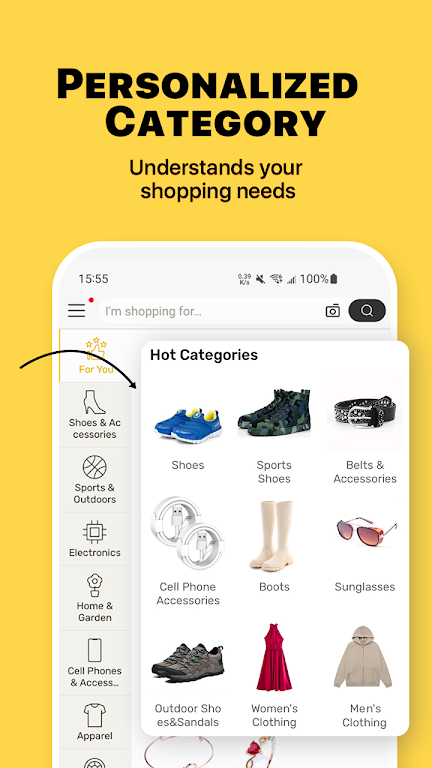 DHgate APK screenshot