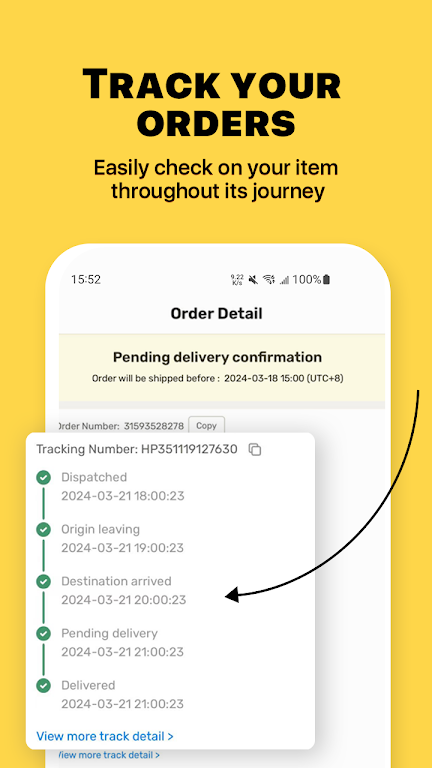 DHgate APK screenshot