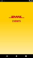 DHL EVENTS APK screenshot