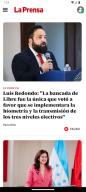 Diario La Prensa Honduras APK screenshot