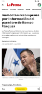 Diario La Prensa Honduras APK screenshot