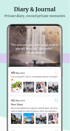 Diary & Journal with lock APK screenshot