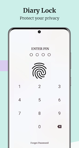 Diary & Journal with lock APK screenshot