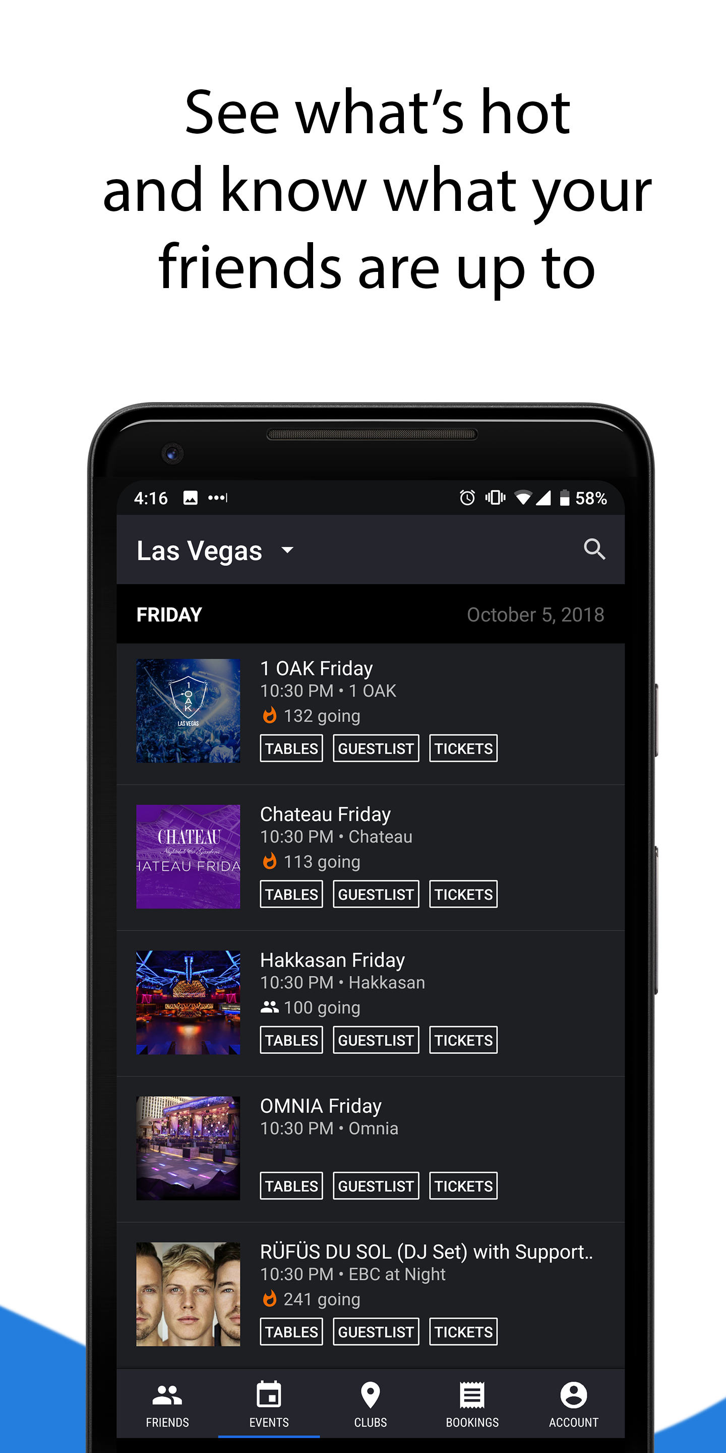 Discotech: Nightlife/Festivals APK screenshot