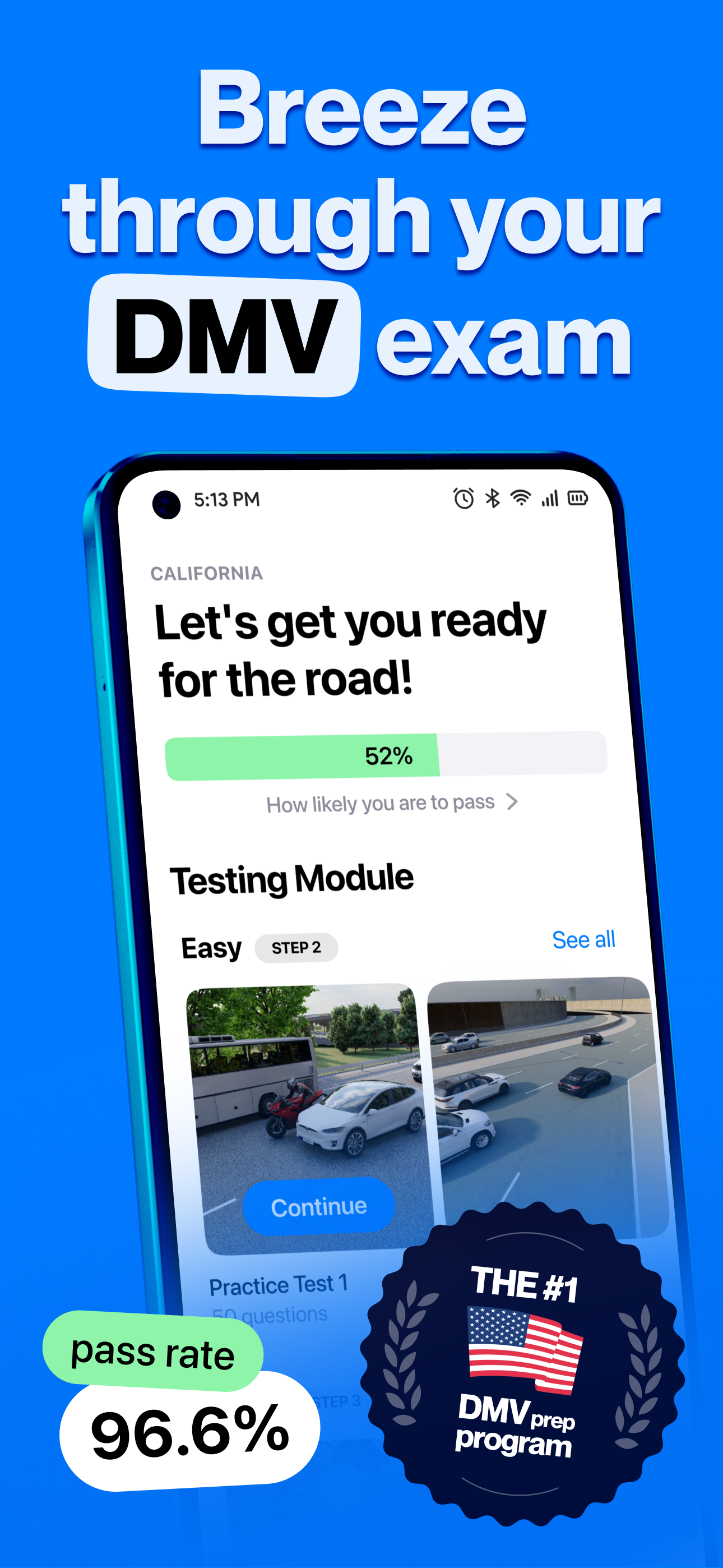 DMV Practice Test Permit Genie APK screenshot