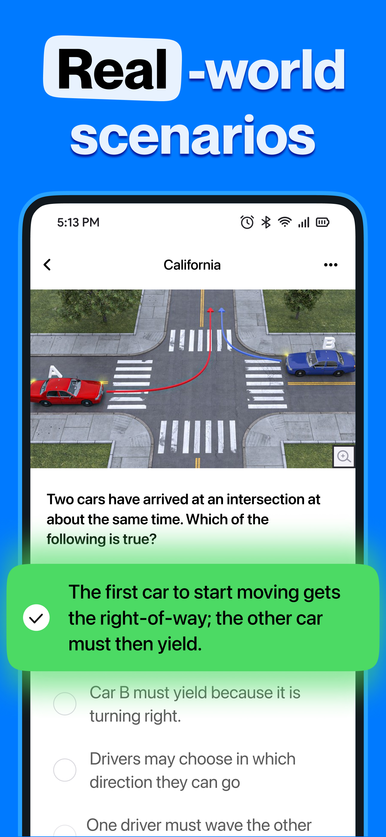 DMV Practice Test Permit Genie APK screenshot