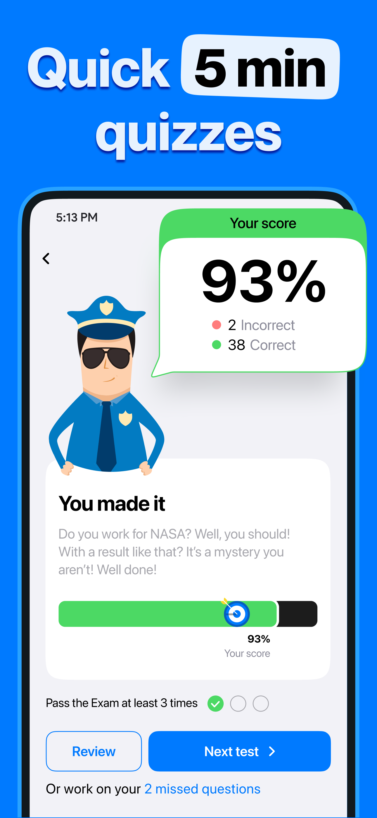 DMV Practice Test Permit Genie APK screenshot