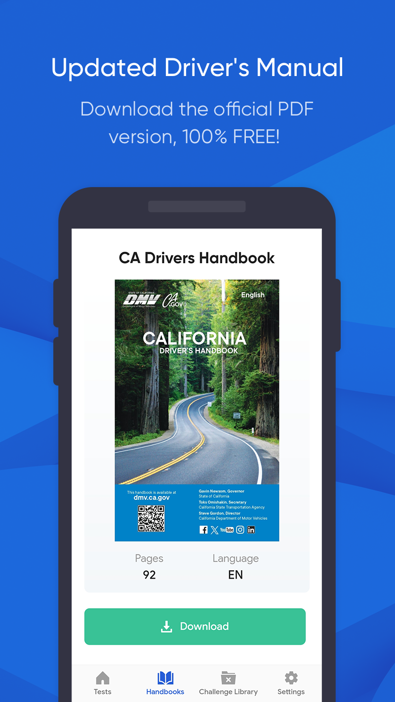 DMV Practice Test Pro 2025 APK screenshot