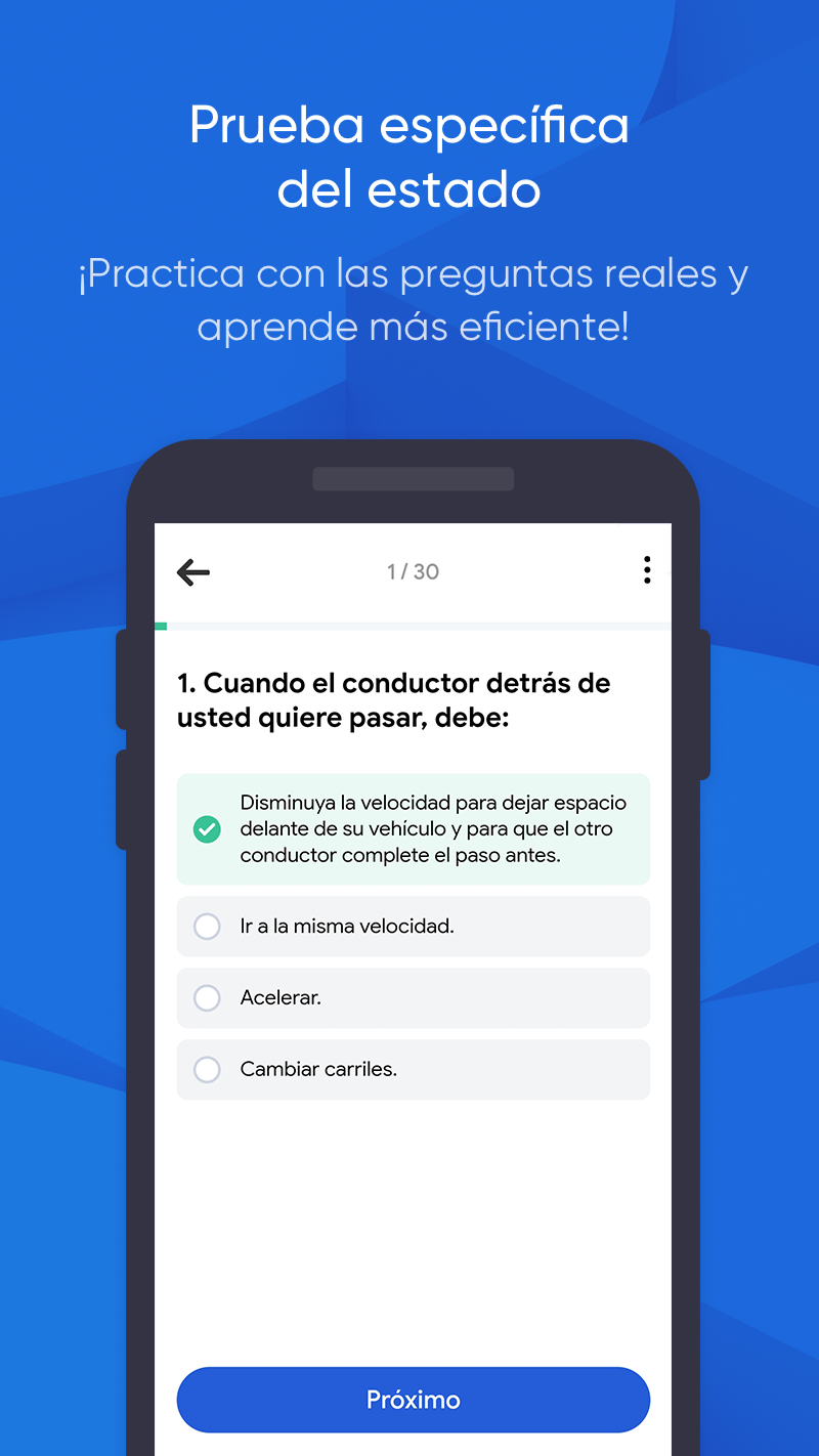 DMV Prueba de Práctica 2025 APK screenshot