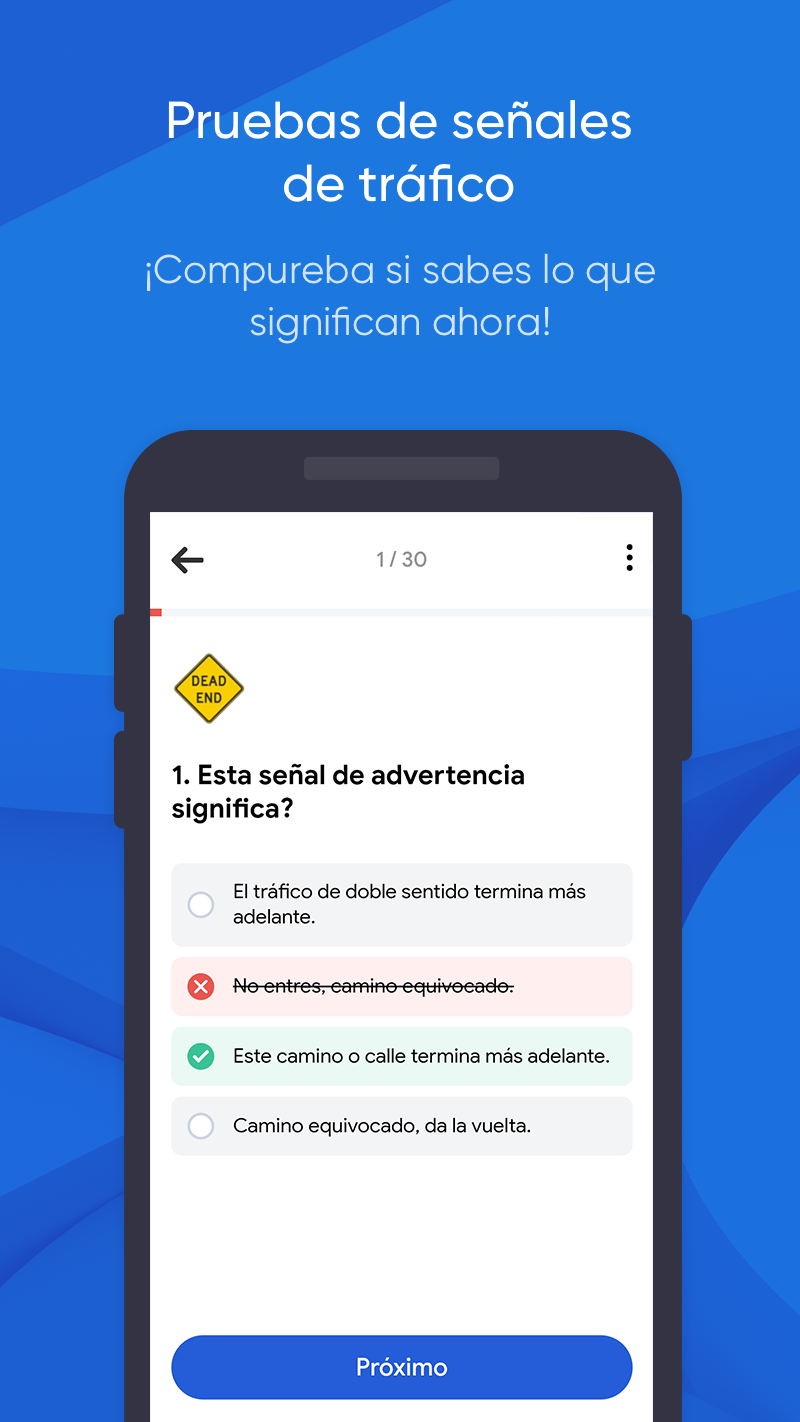 DMV Prueba de Práctica 2025 APK screenshot